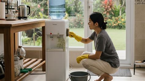 Membersihkan Dispenser