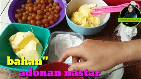 Membuat Adonan Nastar