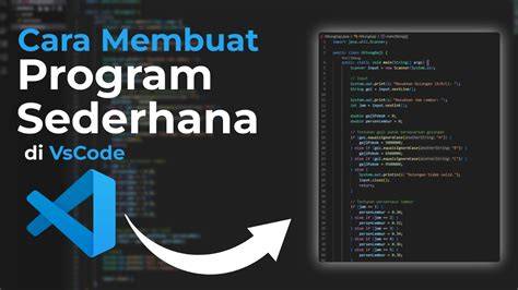 Membuat Program di VSCode