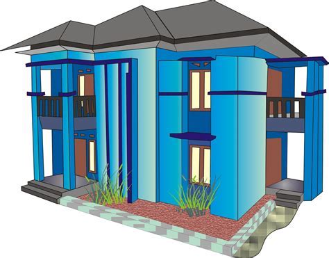 memilih warna yang sesuai, cara desain rumah 3d dengan coreldraw