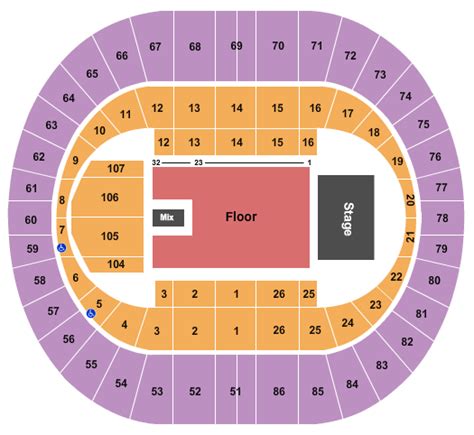 Memorial Coliseum Portland Or Seating Chart