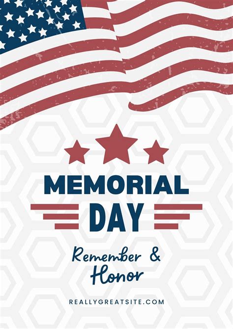 Memorial Day Template