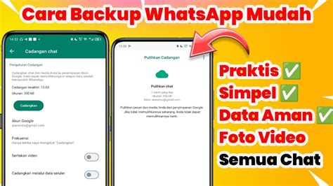 Memulihkan Data dari Backup WhatsApp