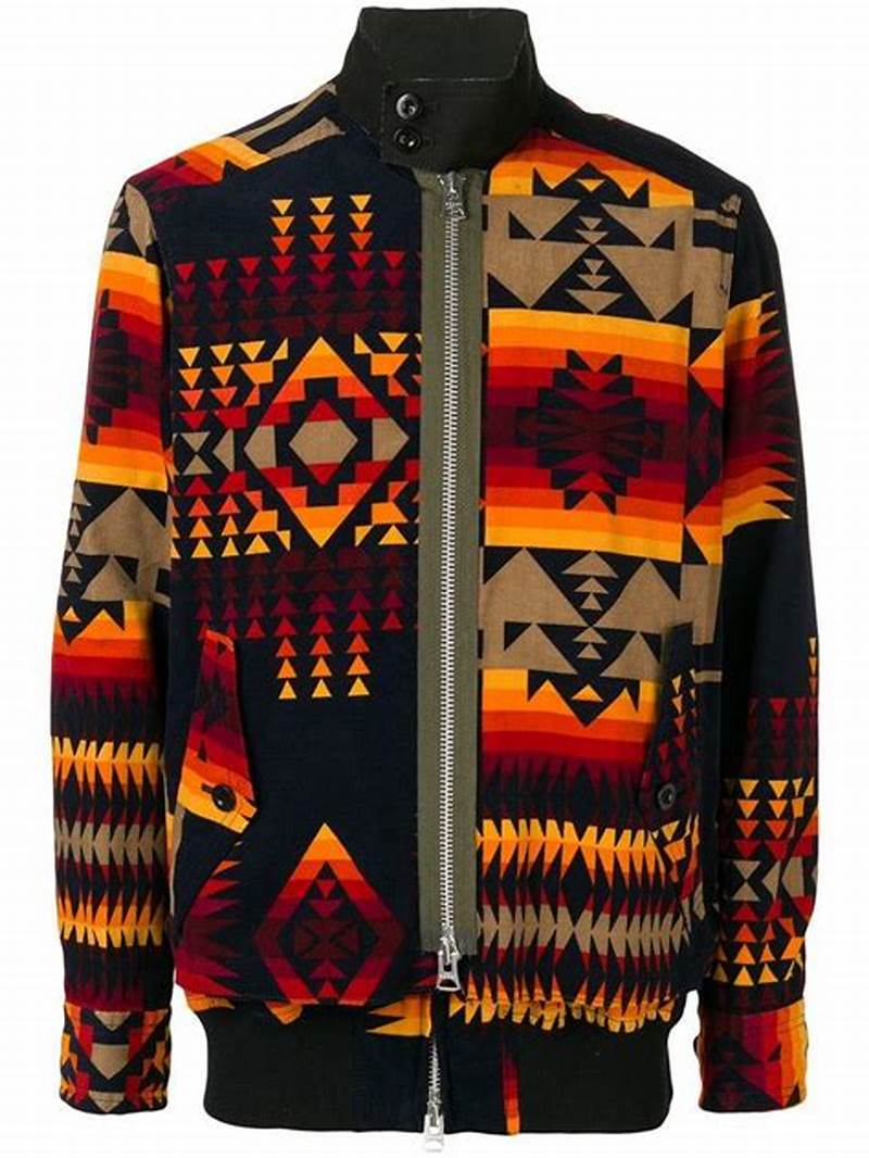 Men's Aztec Pattern Jacket