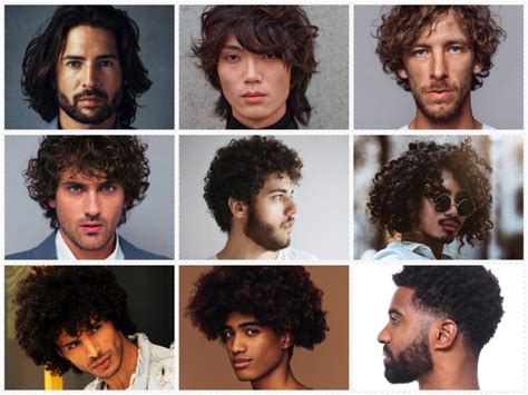 Men's Hair Types Chart