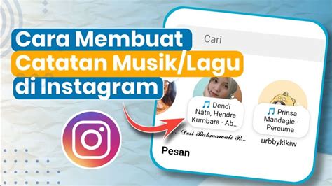 Menambahkan Notes di Instagram