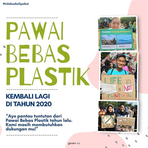Mengadakan Program Pengurangan Penggunaan Plastik Sekali Pakai