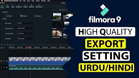 Mengatur Ukuran Video dan Kualitas Export Filmora 9