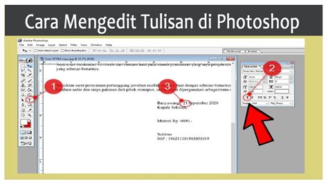 Mengedit Tulisan