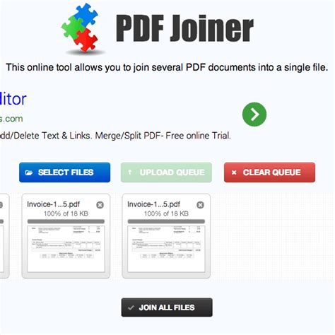 Menggunakan PDF Joiner