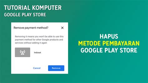 Menghapus Google Play services