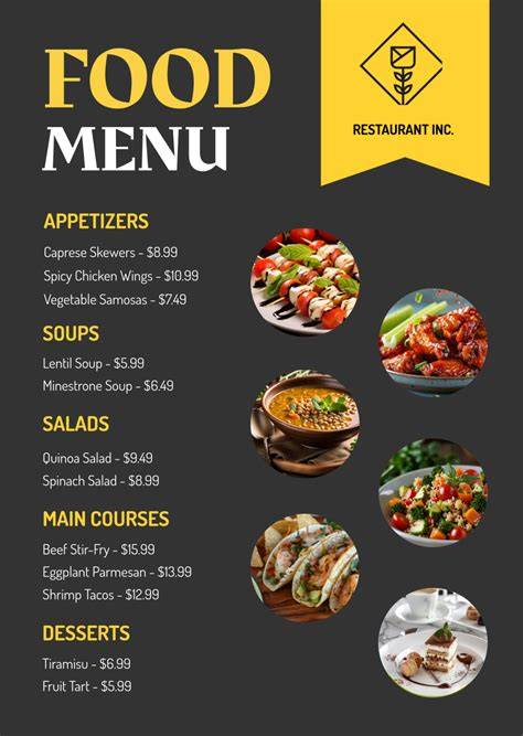 Menu Design