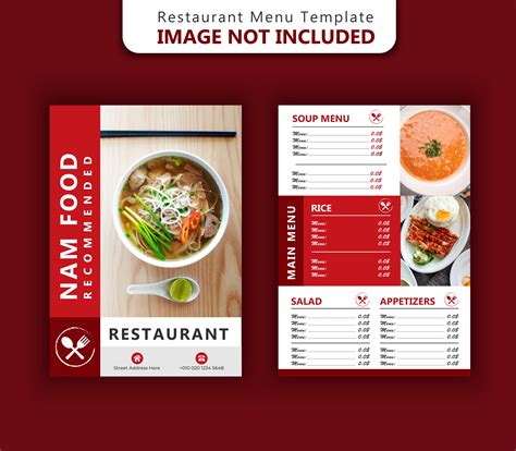 Menu Design Templates