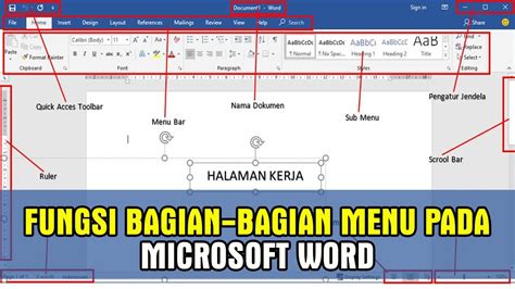 Menu Header di Microsoft Word