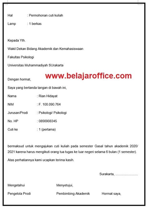 Menulis Surat