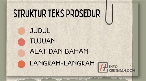 Menulis Teks Prosedur