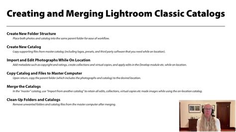 Merging Lightroom Classic Catalogs