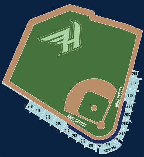 Meritus Park Seating Chart
