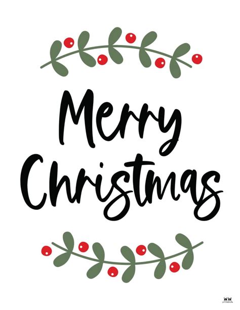 Merry Christmas Printable