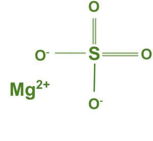 MgSO4 chemical structure