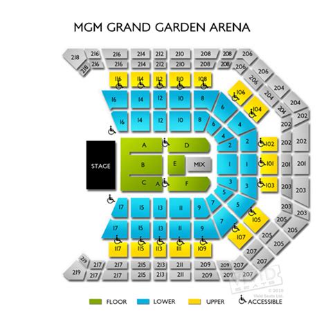 Mgm Arena Seating Chart