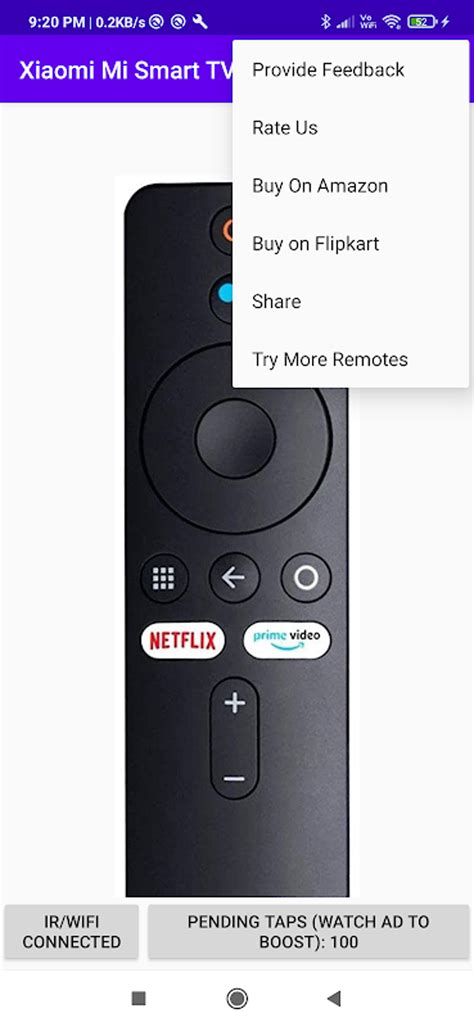Mi Remote TV Setup
