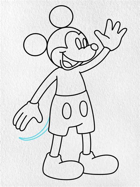 Mickey Mouse Drawing Pictures