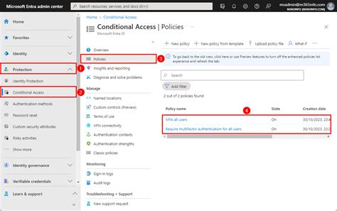 Microsoft Entra ID Conditional Access Policy