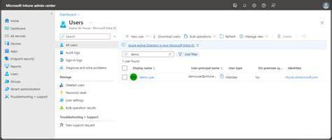 Microsoft Intune admin center