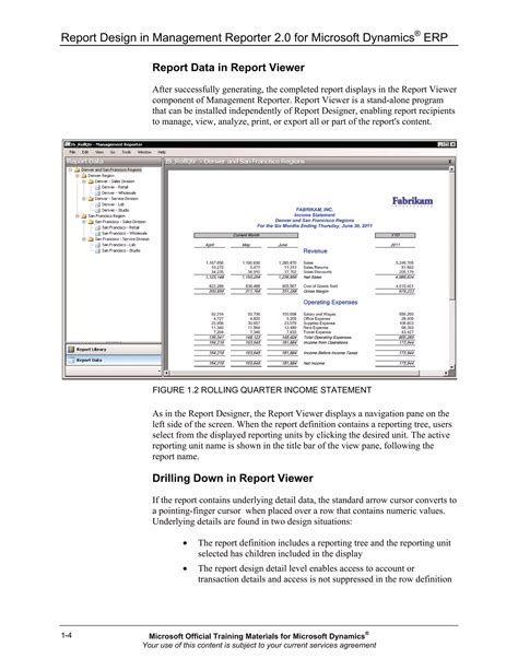 Microsoft Management Reporter 2012 CU14 Released Streamlining Dynamics GP Reporting