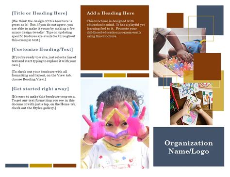 Microsoft Pamphlet Template