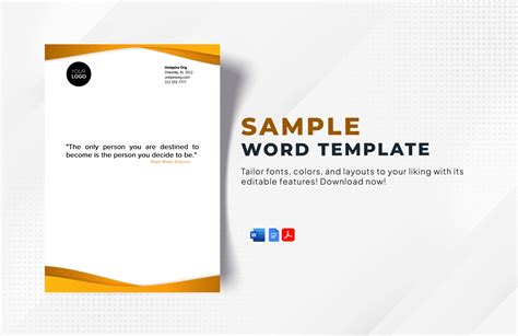 Microsoft Word Template Creator