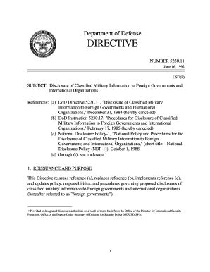 Military Documents