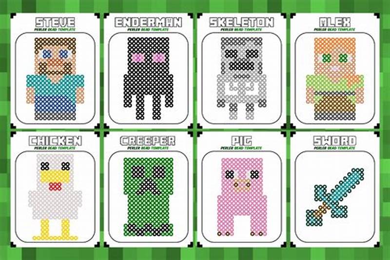 Minecraft Perler Bead Pattern