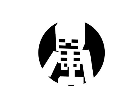 Minecraft Pumpkin Template