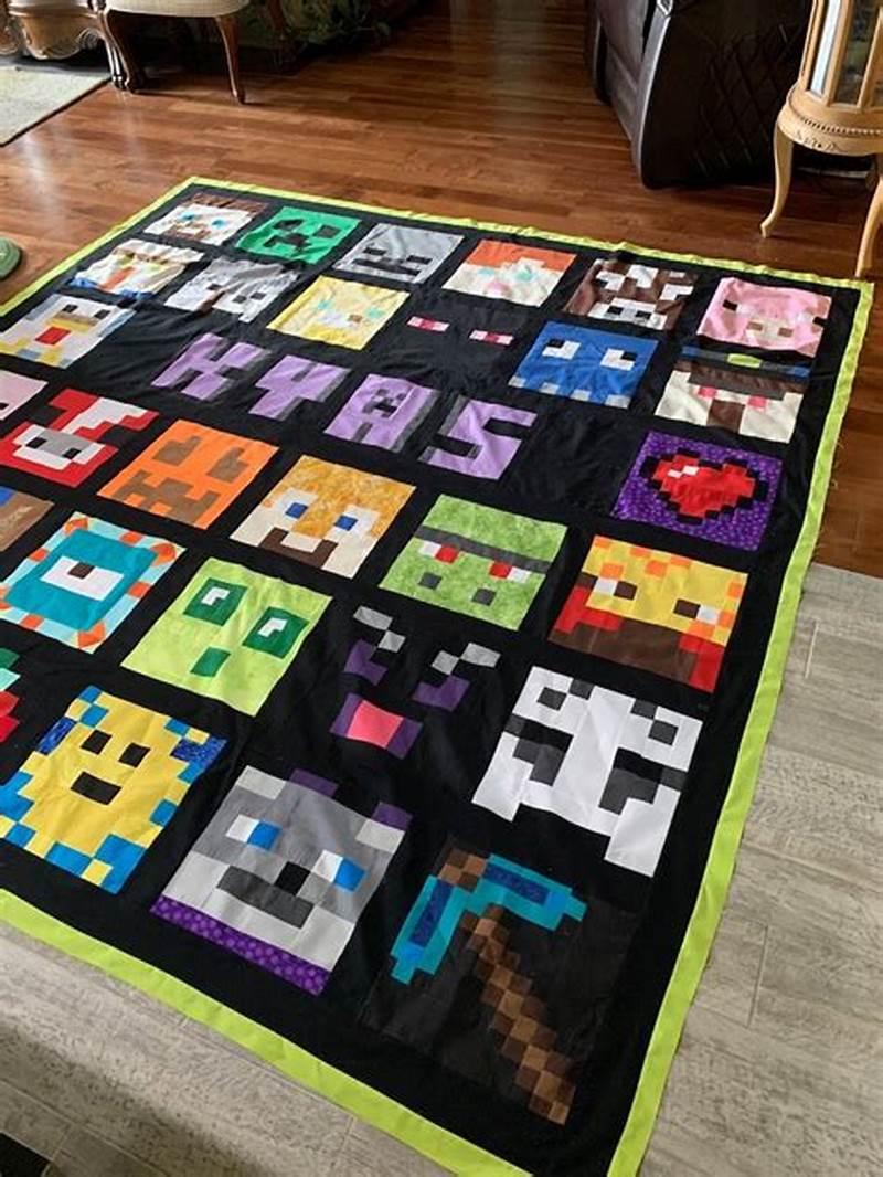 Minecraft Quilt Pattern