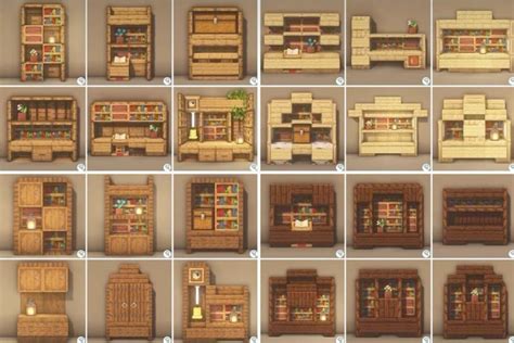 Minecraft Shelf Decoration