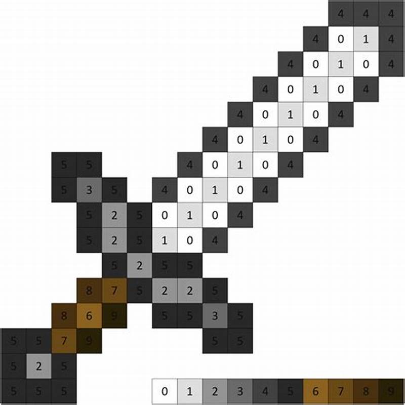 Minecraft Sword Pattern