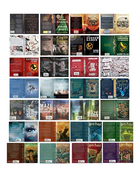 Mini Book Covers Template