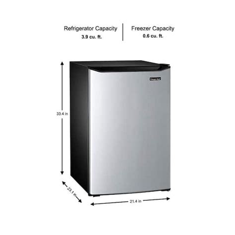 Mini Fridge Size Chart