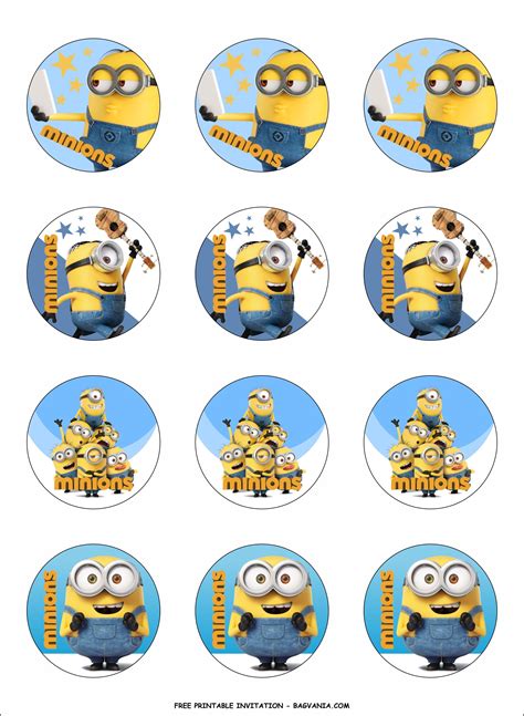 Minion Cut Out Printables