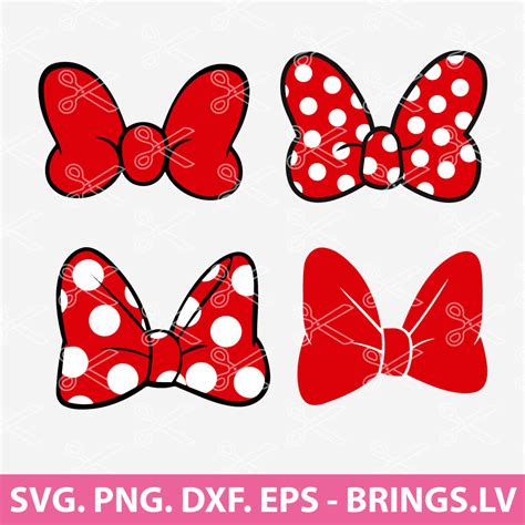 Minnie Bow Template