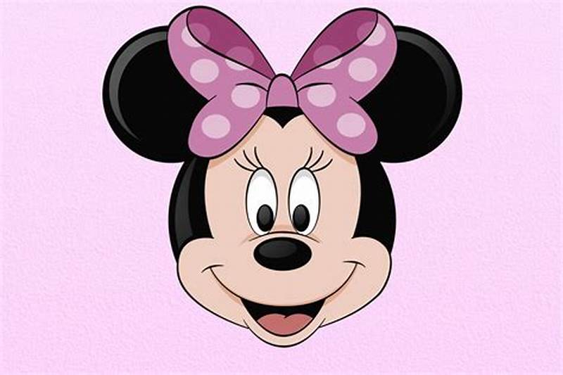 Minnie Mouse Face Pattern