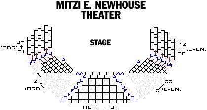 Mitzi Newhouse Seating Chart