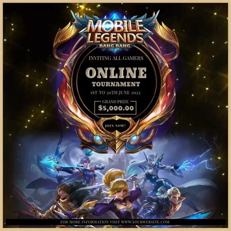 Mobile Legend Tournament Invitation