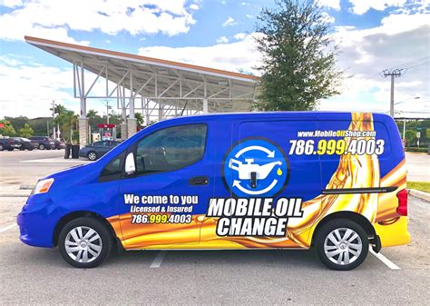 Mobile Oil Change Services