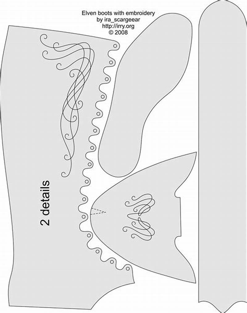 Moccasin Boot Pattern