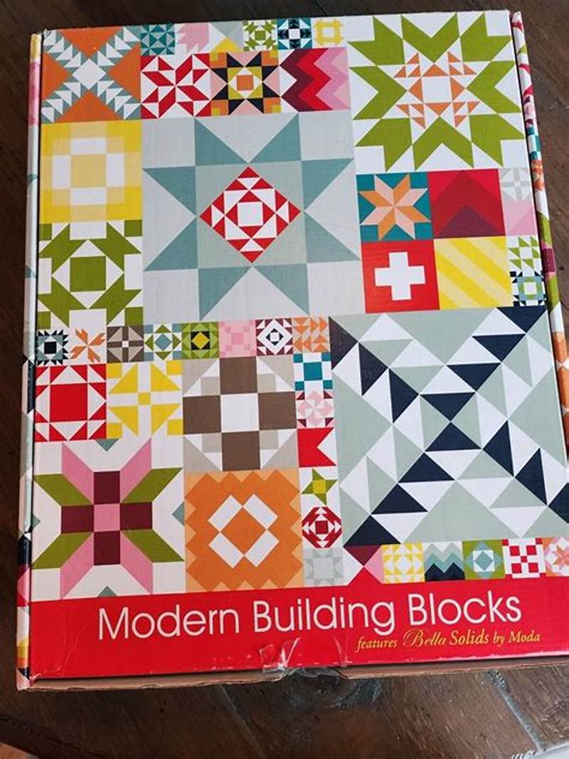 Moda Modern Building Blocks Quilt Pattern