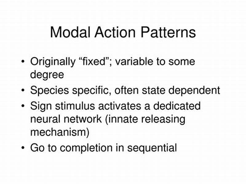 Modal Action Pattern