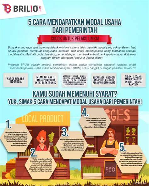 Modal Usaha dari Pemerintah